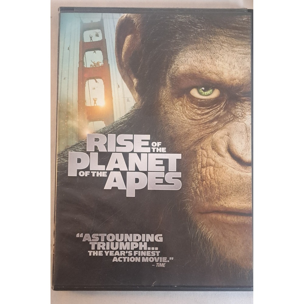 Rise of the Planet of the Apes DVD 2011 James Franco Andy Serkis Sci-Fi Action